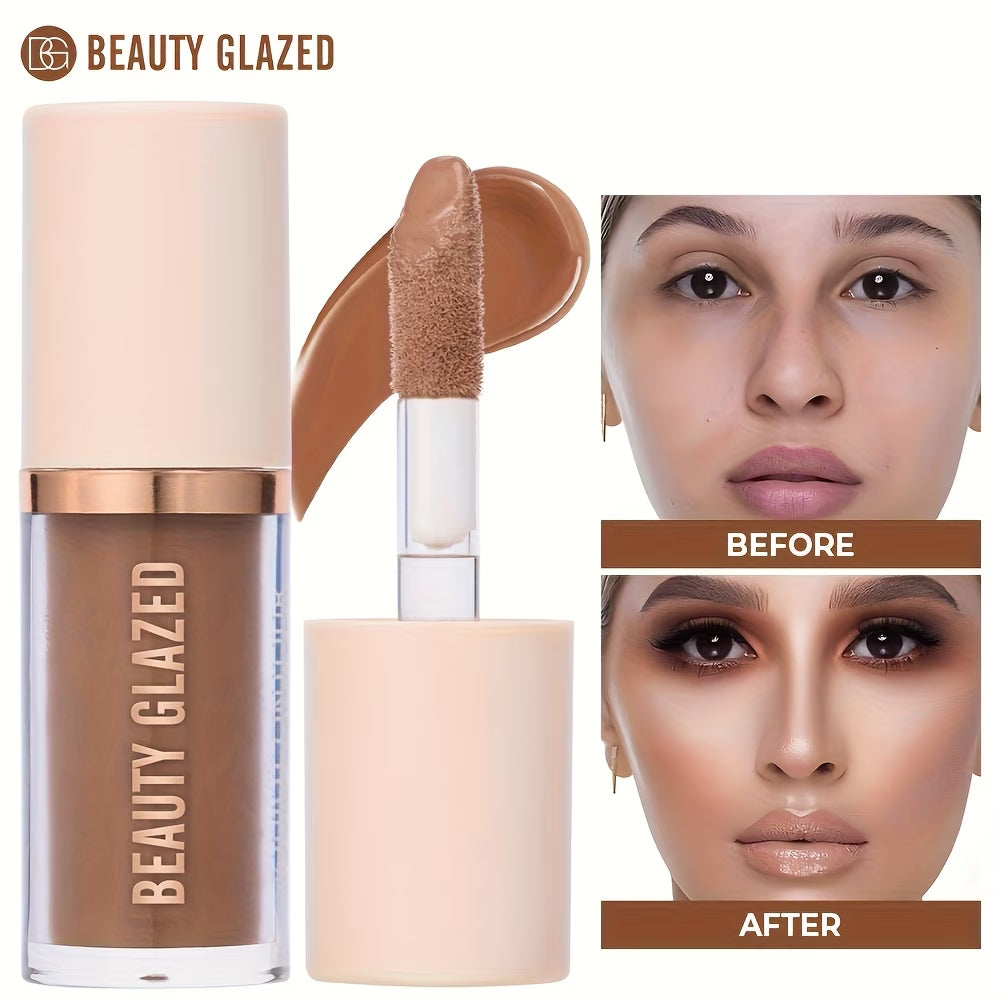Contour Stick, Blush Stick, Highlighter Stick, Bronzer Stick - Cream Contour Kit for A Flawless Look, Contour Stick Makeup Non-Greasy Waterproof, Long-Lasting Fair-Medium