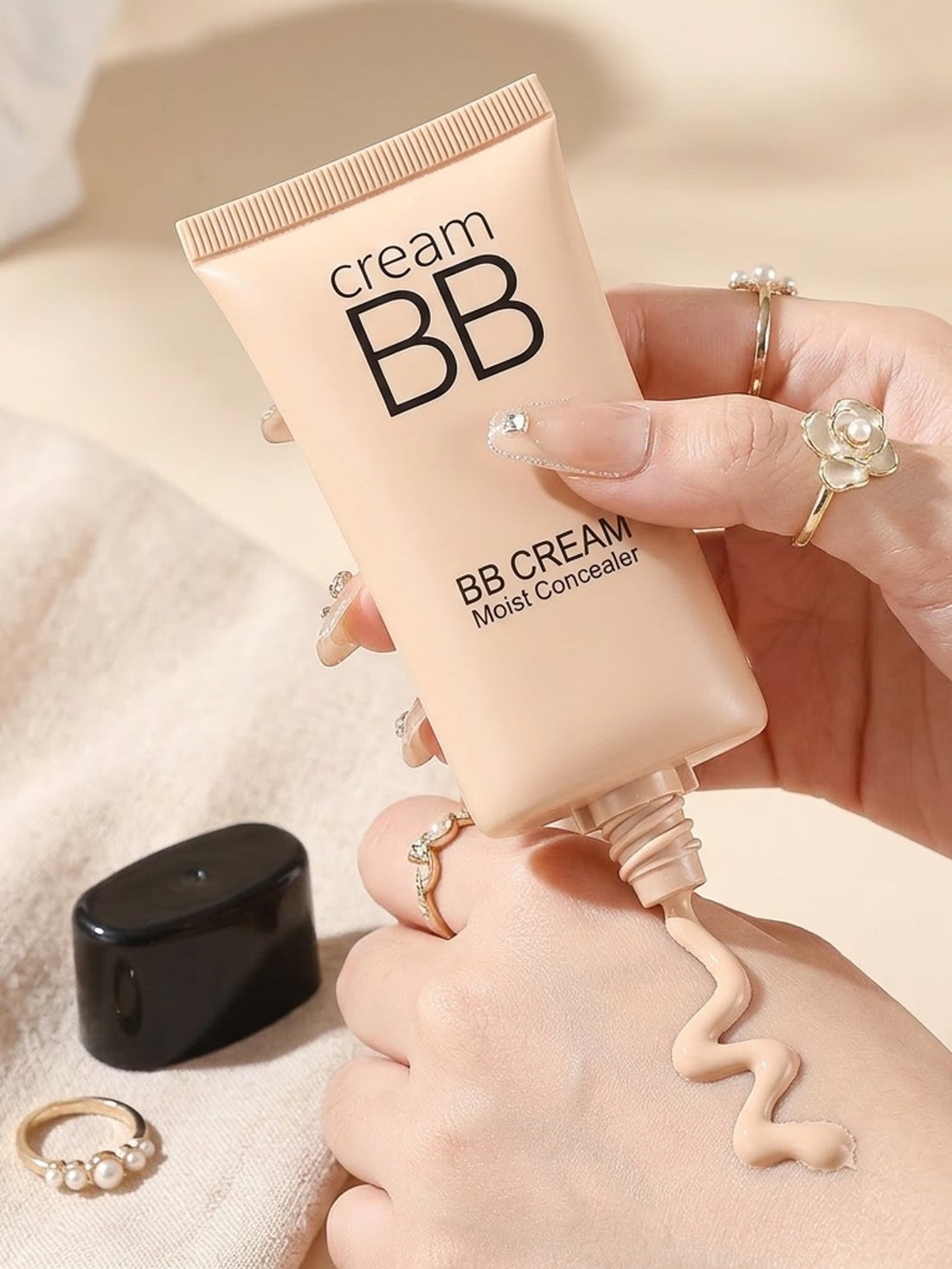 Arrives in PK in as little as5 business daysWaterproof BB Cream Full Coverage Concealer, Natural/Ivory 1.41OZ, Long Lasting Foundation Make Up, Oil Control, Even Skin Tone, Hide Pores, Christmas Gift