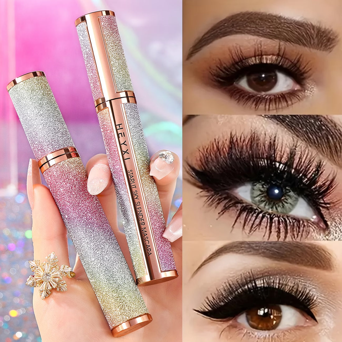 Intense Volume & Length Waterproof Mascara for Bold, Lifted & Defined Lashes