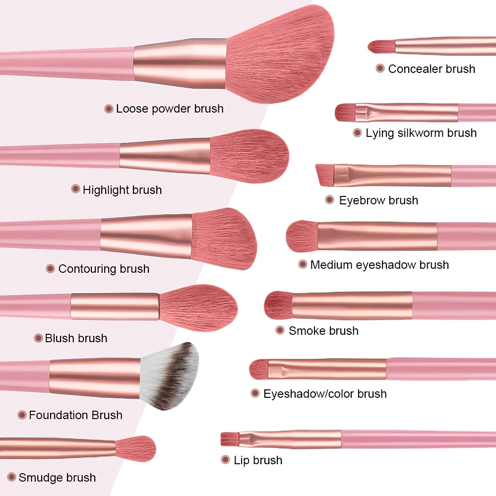 Professional Makeup Brush Set for Flawless Blending, Precision Application & Perfect Finish