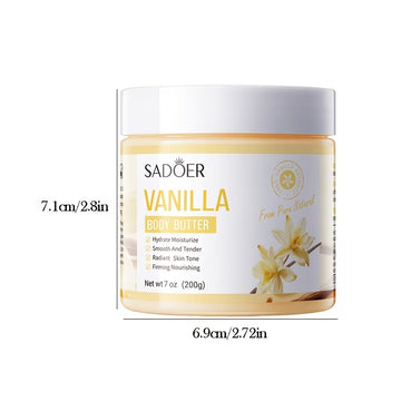 Intensive Nourishing Body Butter for Deep Hydration, Softness & Silky Smooth Skin