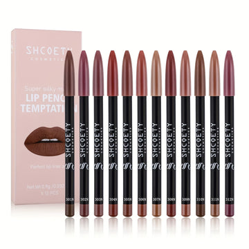 Precision Long-Lasting Lip Liner Pencil for Defined, Shaped & Perfectly Contoured Lips