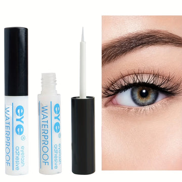 Strong Hold Waterproof Lash Glue for Secure, Comfortable & Long-Lasting Eyelash Wear